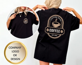 Custom Logo T-shirt, Business Logo Shirt, Personalized Company Logo Shirt, Custom Business Logo Shirt, Custom Design Print Tee for Business