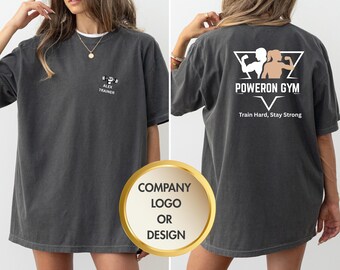 Business Logo Shirt, Personalized Company Shirt, Custom Logo Shirt, Company Logo Shirts, Personalized Logo Tshirt, Custom Brand Shirt, Logo