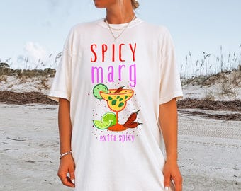 Spicy Margarita Shirt, Margarita Shirt, Margarita Cocktail Lover Shirt, Comfort Colors Margarita Shirt, Cocktail Lover Shirt, Drinking Shirt