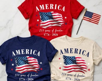 USA 250th Anniversary Shirt, 4th July Family Shirts, 4th July Tee, USA 250th Anniversary Independence Day Shirts, 4th July 250th Year Shirts