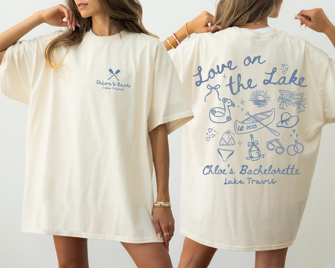 Lake Bachelorette Shirts, Custom Camp Bachelorette Party Shirts, Hiking Themed Girls Trip 