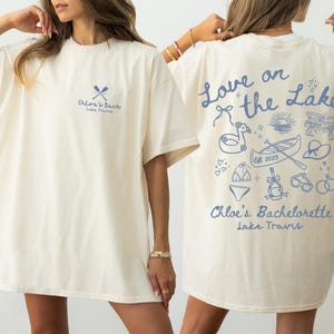 Lake Bachelorette Shirts, Custom Camp Bachelorette Party Shirts, Hiking Themed Girls Trip Tees, Boat Bachelorette Shirt, Camping Bach Gifts