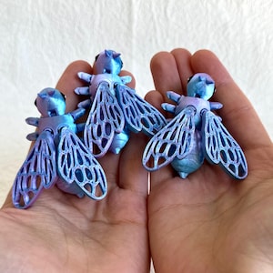 Articulated Bee + Hive | Flexi Toy | STL File for 3d Printing