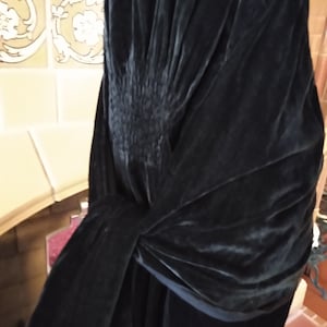 1920s Velvet Flapper detailed dress Wearable