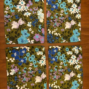 Retro Linen Placemat Set