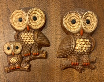 Retro Owl Wall Hanging by Foam Craft