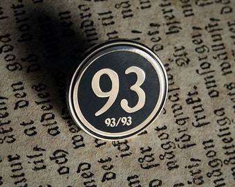 Thelema 93 93/93 Aleister Crowley - PIN