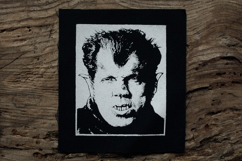 Werewolf of London screen printed PATCH Henry Hull