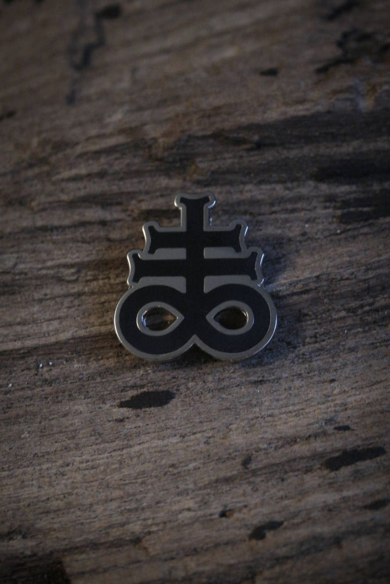 shaped PIN Leviathan Cross