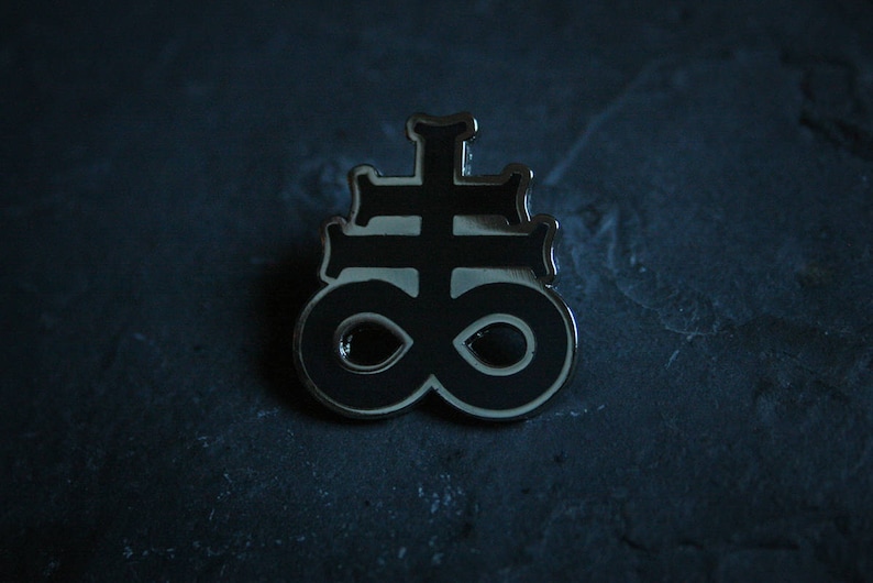 shaped PIN Leviathan Cross