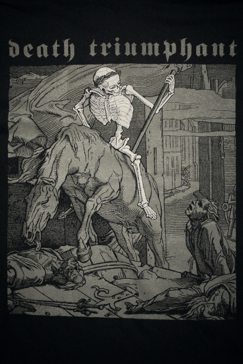 Triomf van de dood/Death Triumphant door Alfred RethelTshirt Etsy België Triomf van de dood/Death Triumphant door Alfred RethelTshirt Etsy België