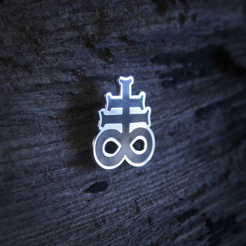 shaped PIN Leviathan Cross