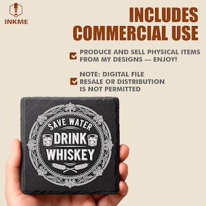 PNG slate coasters whiskey engraving men gift
