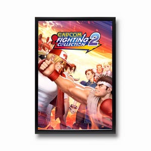 Capcom Fighting Collection 2 – Poster Videospiel-Poster (CVS2)