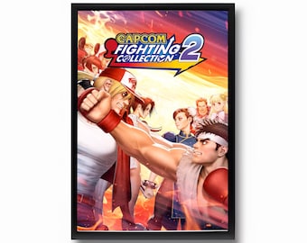 Capcom Fighting Collection 2 –  Poster Video Game Poster (CVS2)