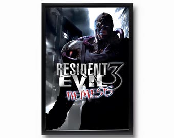 Resident Evil 3: Nemesis - Video Game Poster