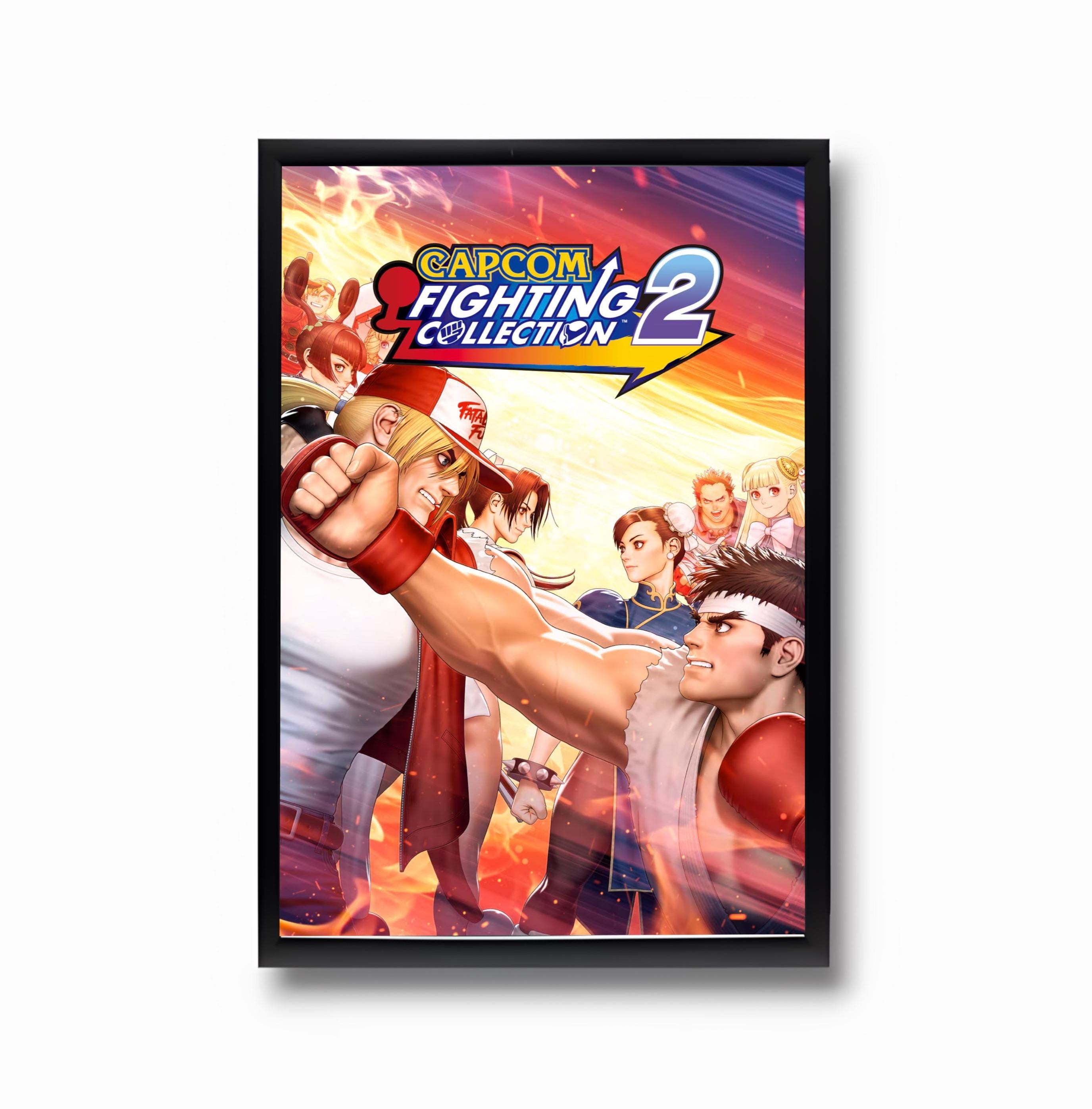 m*u様 CAPCOM ファイティング コレクション 復刻ポスター 10枚セット カプコン ファイティング コレクション｜イーカプコン