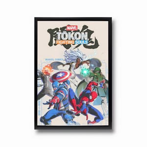 Marvel Tokon: Fighting Souls - Poster Art Print (unframed) - Etsy