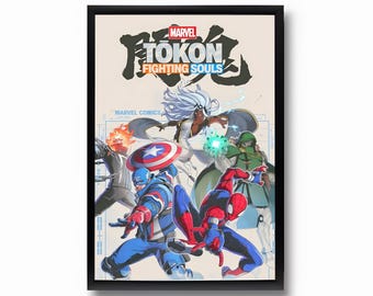 Marvel Tokon: Fighting Souls - Poster Art Print (Unframed)