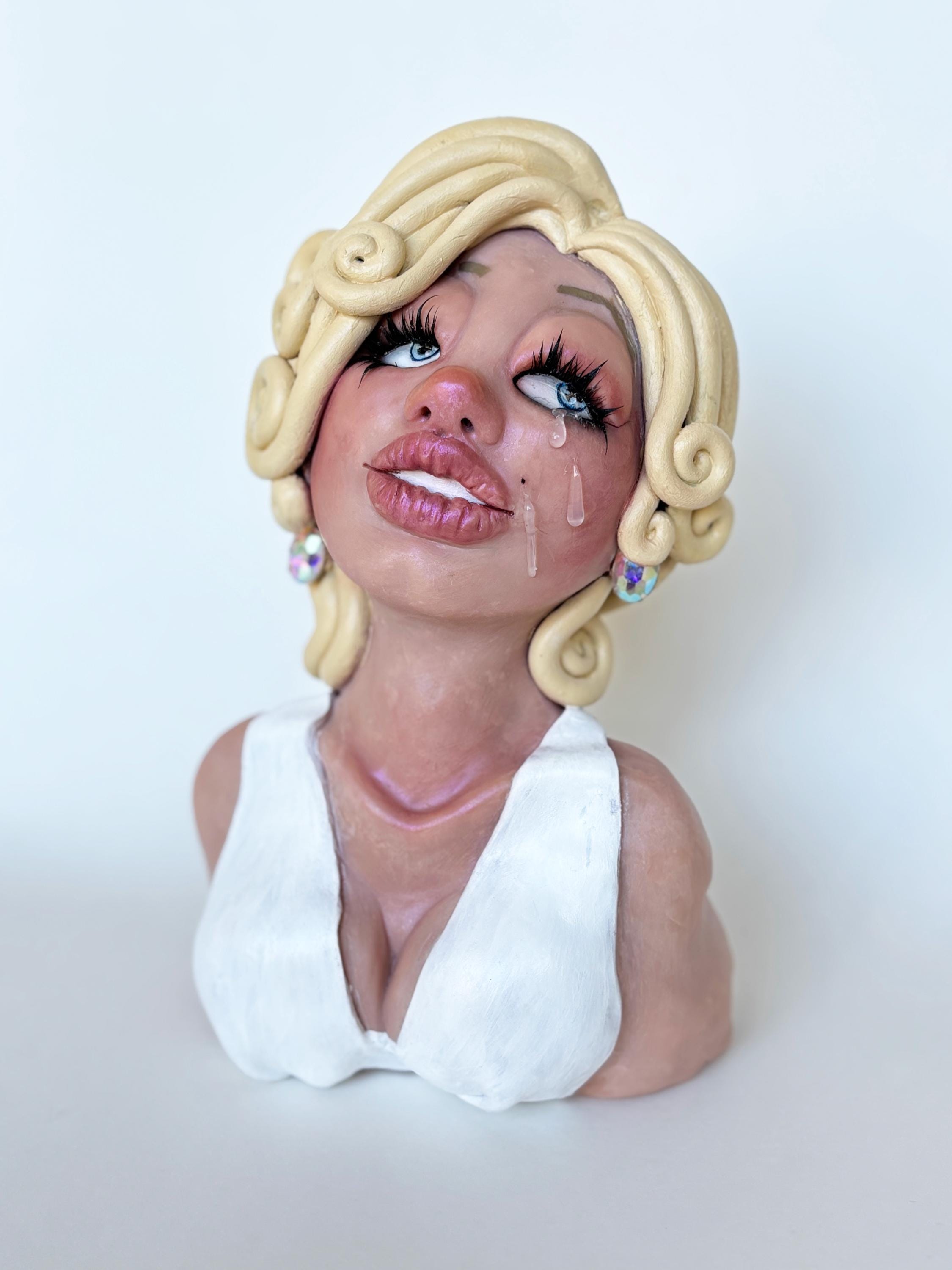 Marilyn Monroe Clay - Etsy