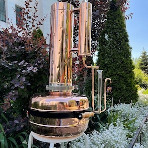 Distiller Kits for Professional Essential Oil Extraction | Large Alembic Hydrosol Distillers | Steam distillers for Essential Oil Extraction