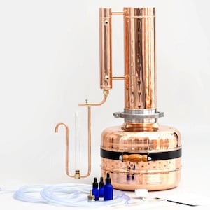 Distiller For Essential Oil 5.2Gal (19.7L) | Home distiller for essential oils and Hydrosol, Professional Kit