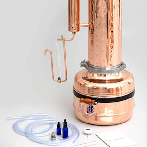 Large Essential oil Steam Distiller | Copper Essential Oil Extractor for Professionals