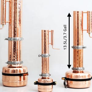 Copper Still for Essential Oil Distillation, Advanced Distiller Kit for Essential Oil Extraction, Plant distillation equipment