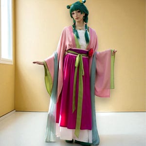 Maomao The Apothecary Diaries Pink Cosplay, Anime Inspired Costume, Gift for Anime Fans