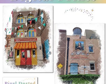 Mama Melrose's Ristorante Italiano | Disney Muppets Courtyard Hollywood Studios | WDW Poster | Disney Home Decor | Instant Digital Download
