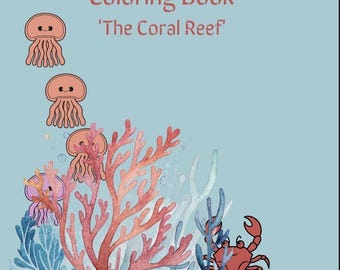Coloring Book 'The Coral Reef'