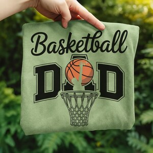 Basketball Dad Png, Basketball Png, Basketball Game Day Png Shirt Design, Basketball Lover Png Sublimation Designs Retro Basketball Team Png image 7