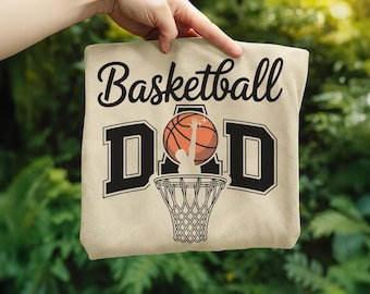 Basketball Dad Png, Basketball Png, Basketball Game Day Png Shirt Design, Basketball Lover Png Sublimation Designs Retro Basketball Team Png