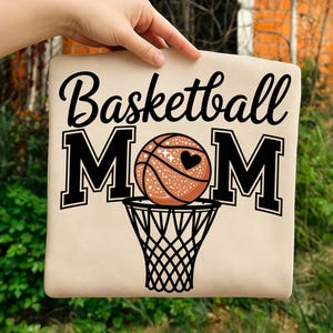 Basketball Png, Basketball Mom Png, Basketball Game Day Png, Basketball Mama Png Sublimation, Retro Basketball Glitter Png Shirt Design