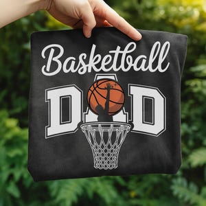 Basketball Dad Png, Basketball Png, Basketball Game Day Png Shirt Design, Basketball Lover Png Sublimation Designs Retro Basketball Team Png image 4