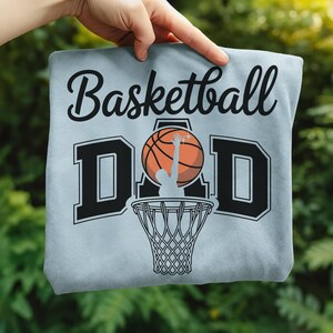 Basketball Dad Png, Basketball Png, Basketball Game Day Png Shirt Design, Basketball Lover Png Sublimation Designs Retro Basketball Team Png image 2