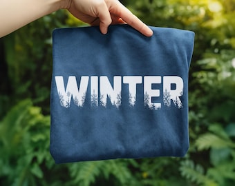 Winter Png Text Snowflake Png, Hello Winter Png, Popular Png, Cold Outside Png Files For Sublimation, Print Designs Downloads Dtf Transfers