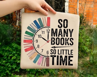 So viele Bücher, so wenig Zeit Png Sublimationsdesign Bücherwurm Png Buchliebhaber Png, Retro Png T-Shirt Design, digitaler Download Png Buchwurm Png