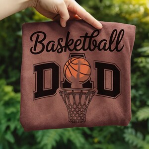 Basketball Dad Png, Basketball Png, Basketball Game Day Png Shirt Design, Basketball Lover Png Sublimation Designs Retro Basketball Team Png image 10