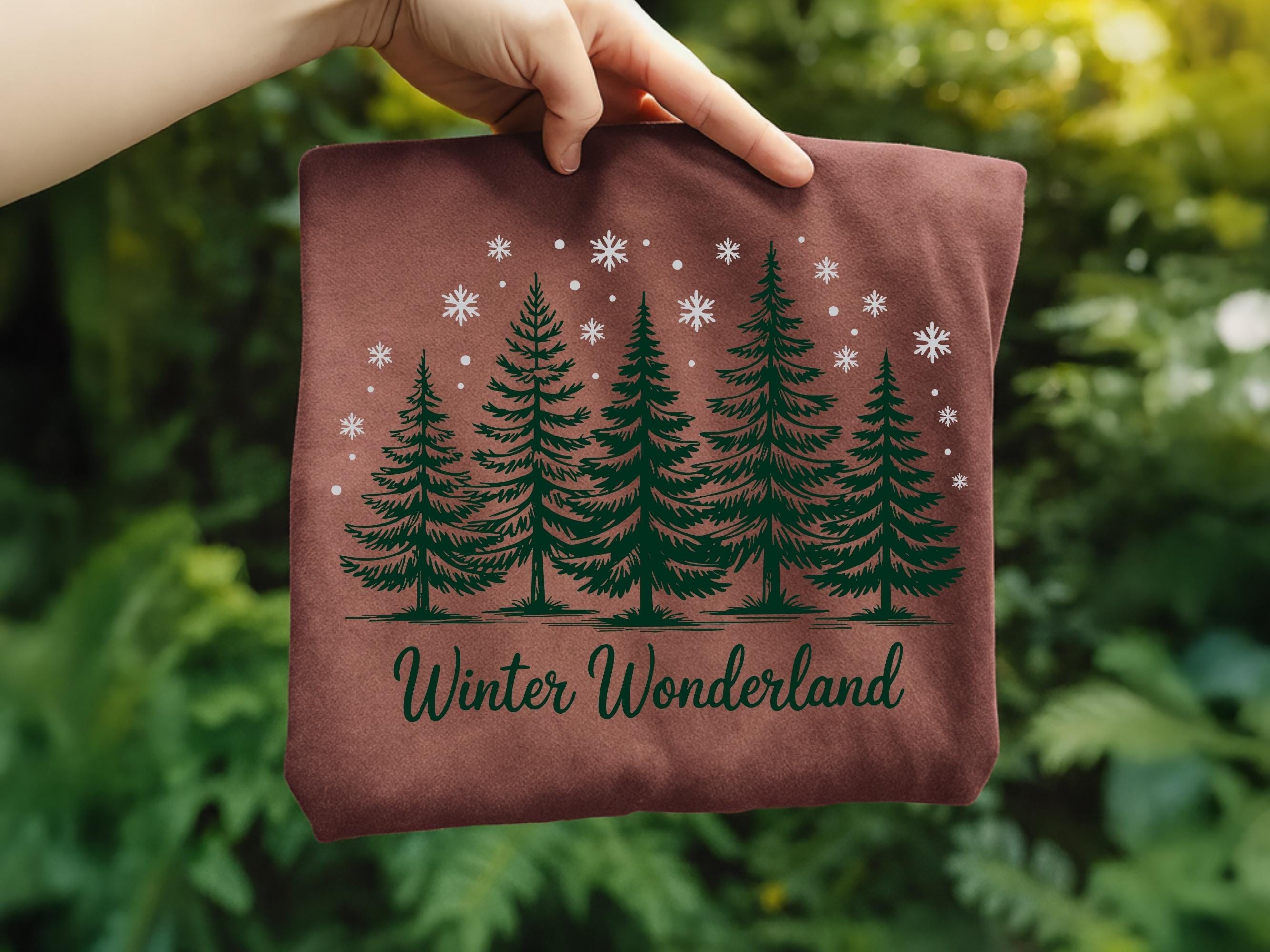 Winter Wonderland SVG PNG Winter Png, Motivational Winter Shirt Design ...