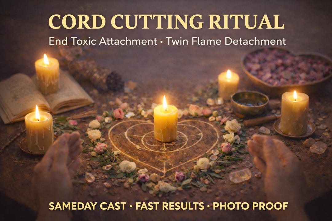 Cord Cutting Spell | Emotional Release • Break Energetic Ties & Free ...
