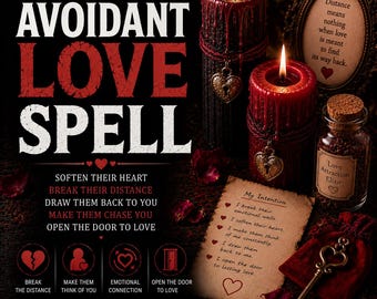 Avoidant Spell - Stop Hot Cold Behavior Make Them Chase You Commit & Obsessed
