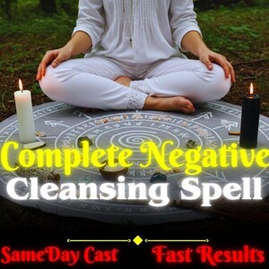 Complete Negative Cleansing Spell | Purify Aura | Banish Darkness | Restore Light | Healing Magic