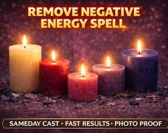 Energy Cleansing Spell - Aura Detox, Curse Removal, Spiritual Reset
