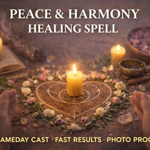 Peace & Harmony Healing Spell | Emotional Balance | Restore Calm, Unity and Positive Energy Flow Ritual
