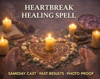 Heartbreak Healing Spell | Emotional Recovery • Release Pain & Restore Inner Peace Ritual