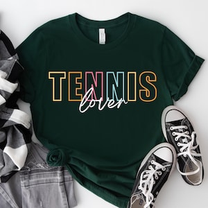 Tennis Lover T-Shirt for Women – Colorful Gift for Tennis Players, Stylish Unisex Sportwear