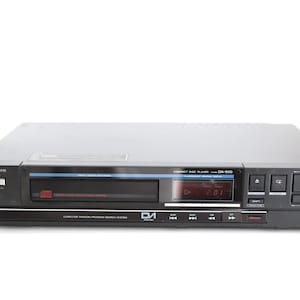 vintage sony style HITACHI brand DA-500, 1980s vintage C.D. Home Stereo Audio component -- Will plug into any home system - TESTED & working