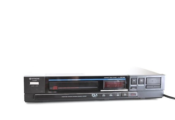 Vintage Sony Style HITACHI Brand DA-500, 1980s Vintage C.D.