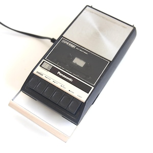 vintage 80s PANASONIC brand sony style BOOMBOX radio player -- TAPE tested and works -- Free shipping in U.S.A.